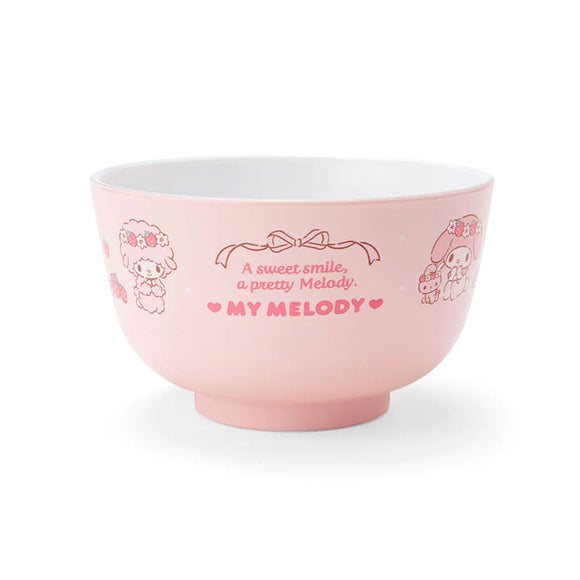 My Melody Melamine/ Plastic Bowl Colour Series by Sanrio
