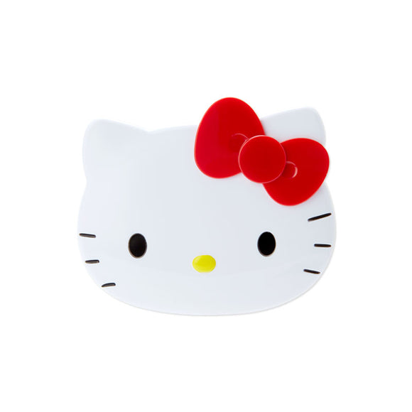 Hello Kitty Compact Mirror With Comb Set Face Series by Sanrio