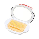 Pochacco Compact Mirror With Comb Set Face Series by Sanrio