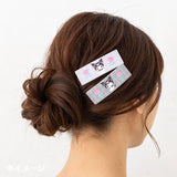 Pochacco Snap Hair Clip Set Rectangle Series by Sanrio