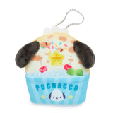Pochacco Cup Cake Pouch with Keychain by Sanrio