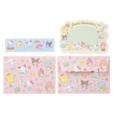 Sanrio Mix Characters Message Card Set Die Cut by Sanrio