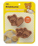 Rilakkuma Stamp Cookie Molds by San-X