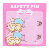 Little Twin Stars Safety Pin Set by Sanrio