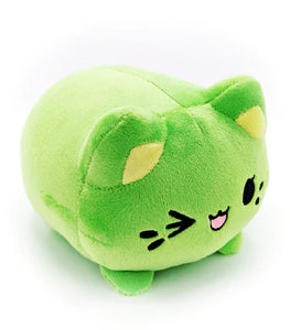Green online cat plush