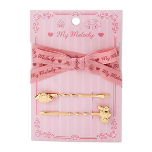My Melody Hair Ribbon Set with Pins by Sanrio