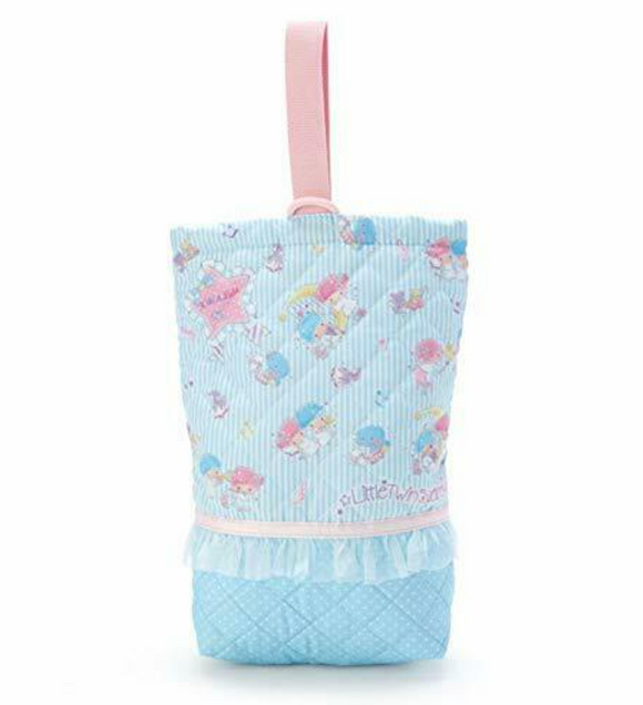Little Twin Stars Shoes/ Carrying Bag Light Blue by Sanrio