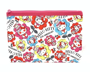 Hello Kitty 45th Anniversary Pouch with Zipper by Sanrio