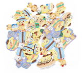Pompompurin Lantern Time Stickers/Pack of 40 Japan by Sanrio