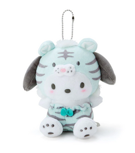 Pochacco Mascot Plush Keychain/ Bag Charm / Tiger Series by Sanrio