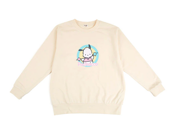 Pochacco Sweatshirt Circle Series by Sanrio