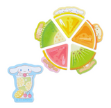 Cinnamoroll Die Cut Sticky Notes Pizza by Sanrio