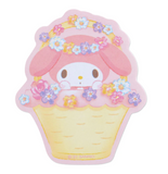 My Melody Die Cut Sticky Notes Heart by Sanrio