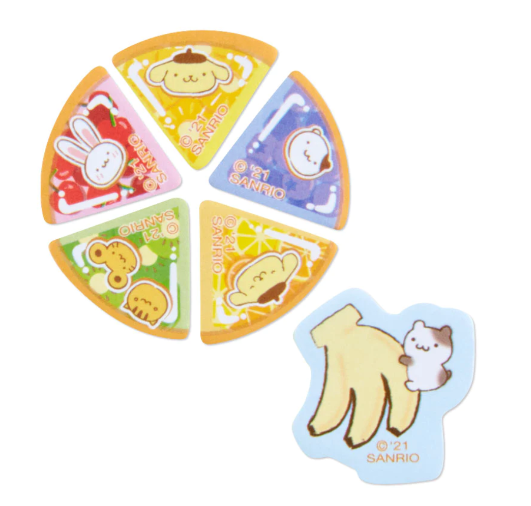 Pompompurin Die Cut Sticky Notes Pizza by Sanrio – Megazone