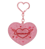 Cinnamoroll Glitter Heart Acrylic Keychain Cupid Series by Sanrio