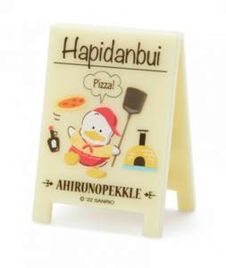 Pekkle Hapidanbui Clip ( Sign Board ) by Sanrio