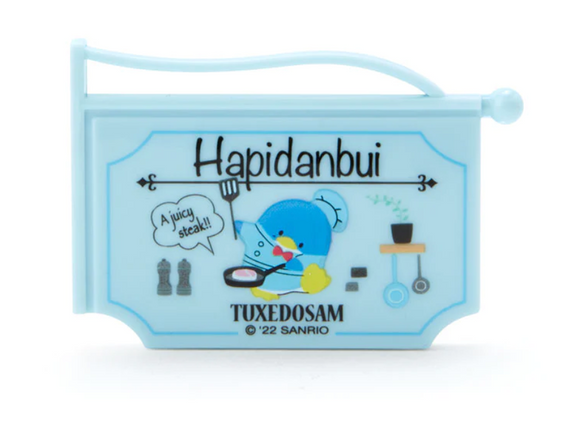 Tuxedosam Magnet With Sign Board Design Hapidanbui Series by Sanrio