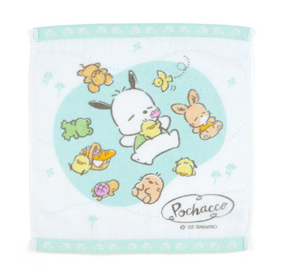 Pochacco Wash Towel Spring Series by Sanrio