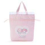 My Melody & Sweet Piano Drawstring Hand Bag Besties forever Series by Sanrio
