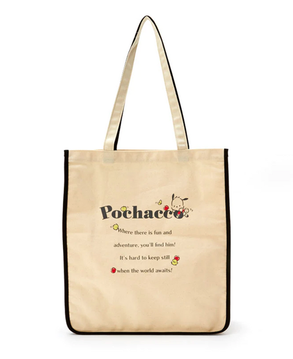 Pochacco Tote Bag Outline Series by Sanrio