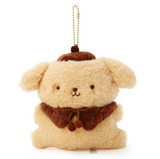 Pompompurin Mascot Plush Bag Charm Pote Moko Series by Sanrio