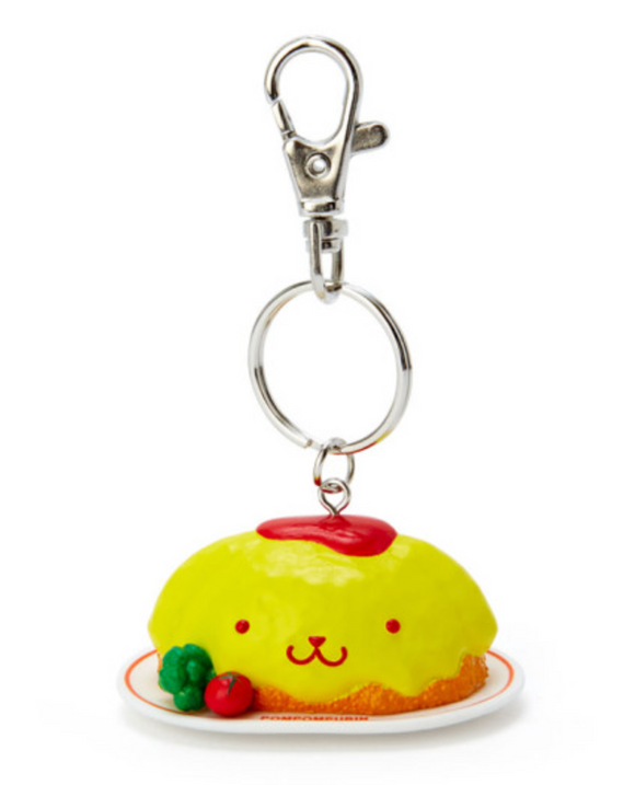 Pompompurin 3D Mascot Key Chain/ Holder Food Series by Sanrio