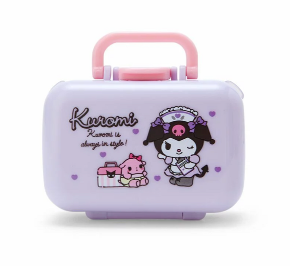Kuromi Pill Case with Divider by Sanrio