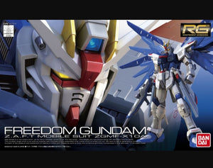 RG (05) Freedom Gundam 1/144 Z.A.F.T. Mobile Suit ZGMF-X10A - Megazone