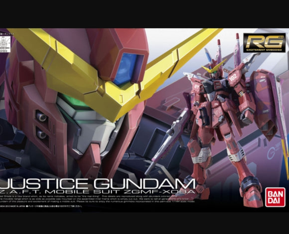 RG (09) Justice Gundam 1/144 Z.A.F.T. Mobile Suit ZGMF-X09A - Megazone