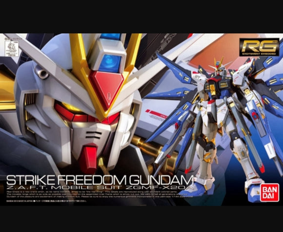 RG (14) Strike Freedom Gundam 1/144 Z.A.F.T. Mobile Suit ZGMF-X20A - Megazone