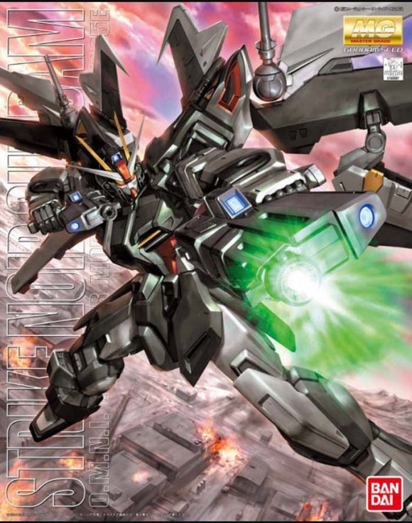 (MG) Gundam Seed 1/100 Strike Noir Gundam O.M.N.I. Enforcer Mobile Suit GAT-X105E - Megazone