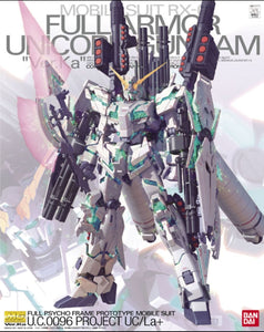(IN-STORE ONLY) (MG) 1/100 RX-0 Full Armor Unicorn Gundam "Ver. Ka" Full Psycho Frame Prototype Mobile Suit