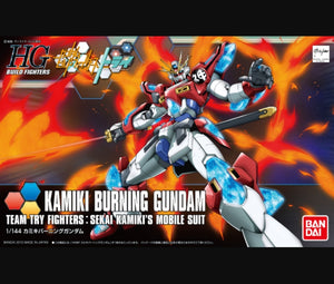 (HGBF) #043 1/144 Kamiki Burning Gundam Team Try Fighter : Sekai Kamiki's Mobile Suit
