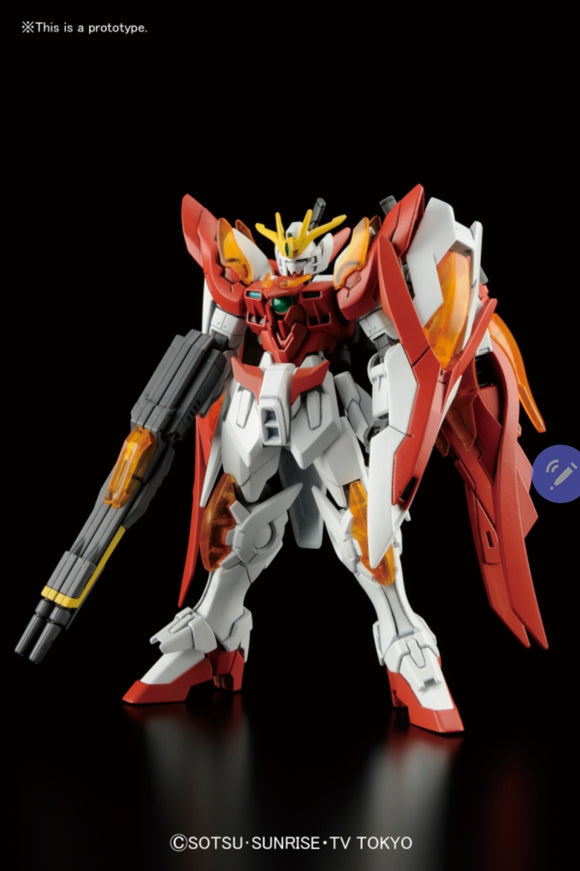 (HGBF) #033 1/144 Scale Wing Gundam Zero Honoo