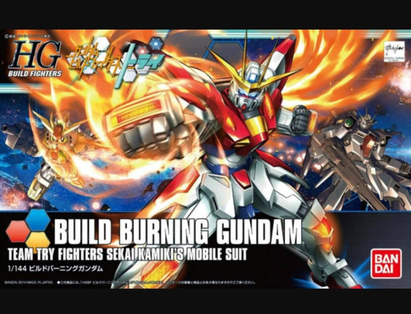 (HGBF) #018 1/144 Build Burning Gundam