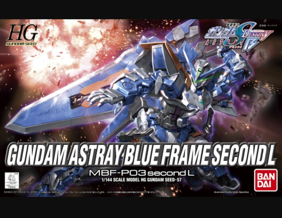 (HG) #57 1/144 Gundam Astray Blue Frame Second L