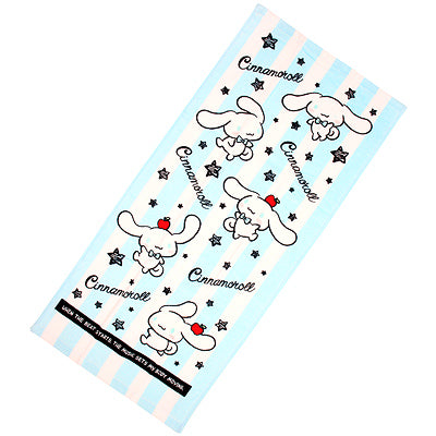 Cinnamoroll Face Towel With Overall Print by Sanrio