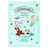 Cinamoroll Chocolate & Mint Set of 2 Clear Files by Sanrio