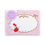 Hello Kitty Message Card Set Die Cut by Sanrio
