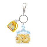 Pompompurin Charm Key Holder laundry Series By Sanrio